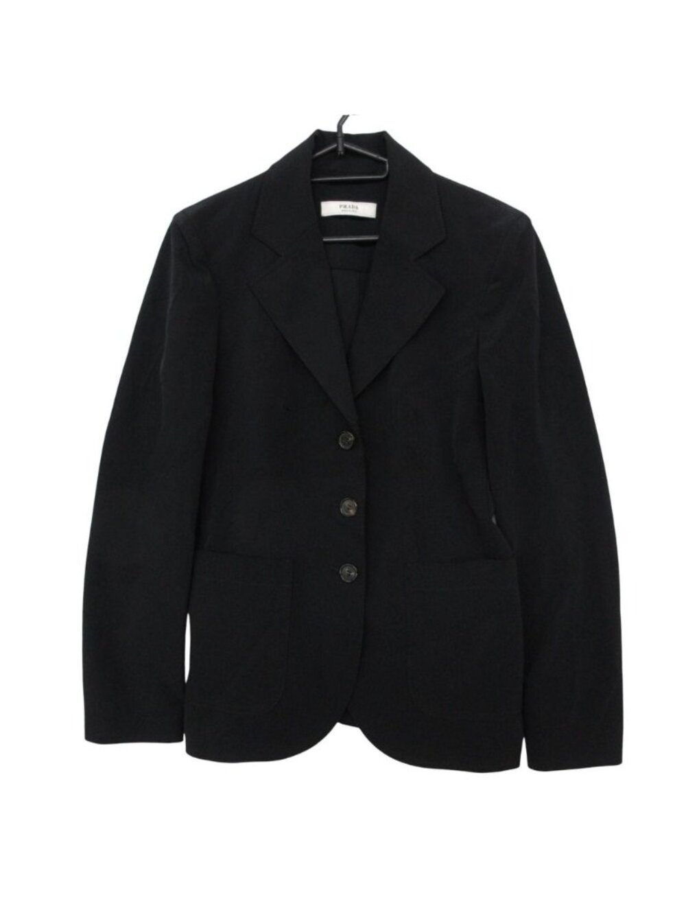 Prada Tailored Jacket Stretch Black